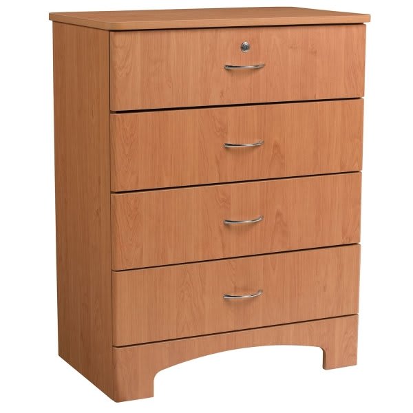 Oslo 4-Drawer Bedside Chest Oklahoma Oak