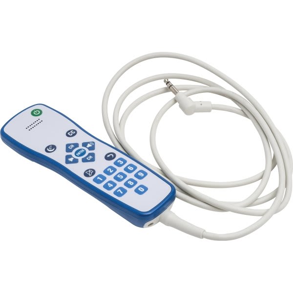 Anacom Medtek™ Pillow Speaker 1/4" Plug Digital Audio Jack Series 8, Royal Blue