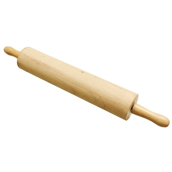 Thunder Group® Wooden Rolling Pin 13 Inches With Ball Bearing
