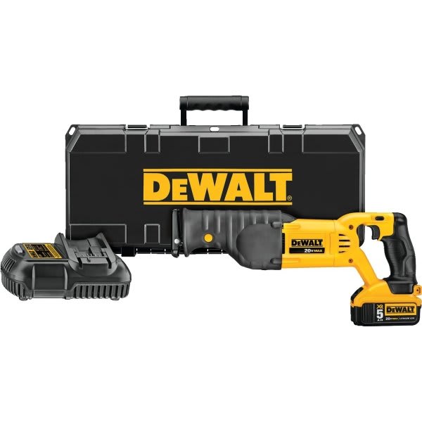 Dewalt Max 20 Volt Li-Ion Reciprocating Saw Kit