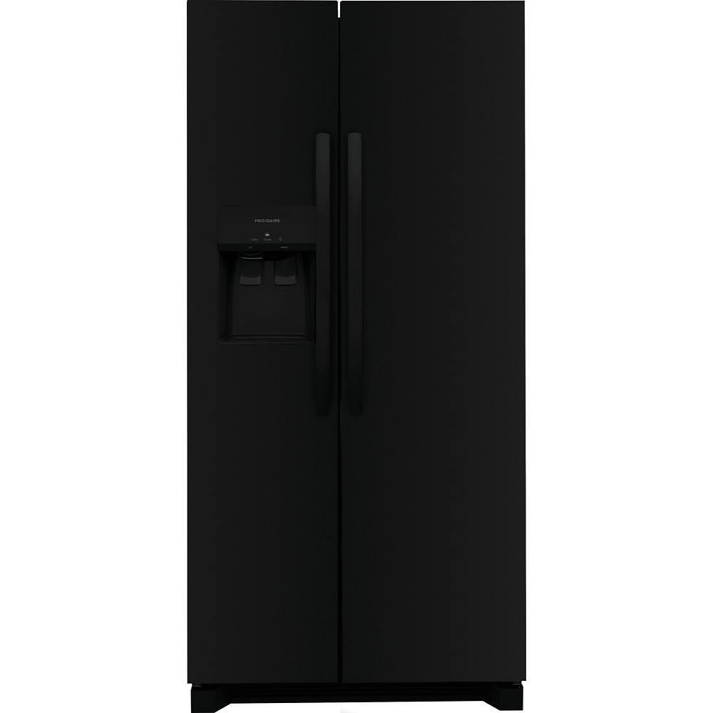 Frigidaire ENERGY STAR 22.1 cu. ft. Side By Side Refrigerator, Black