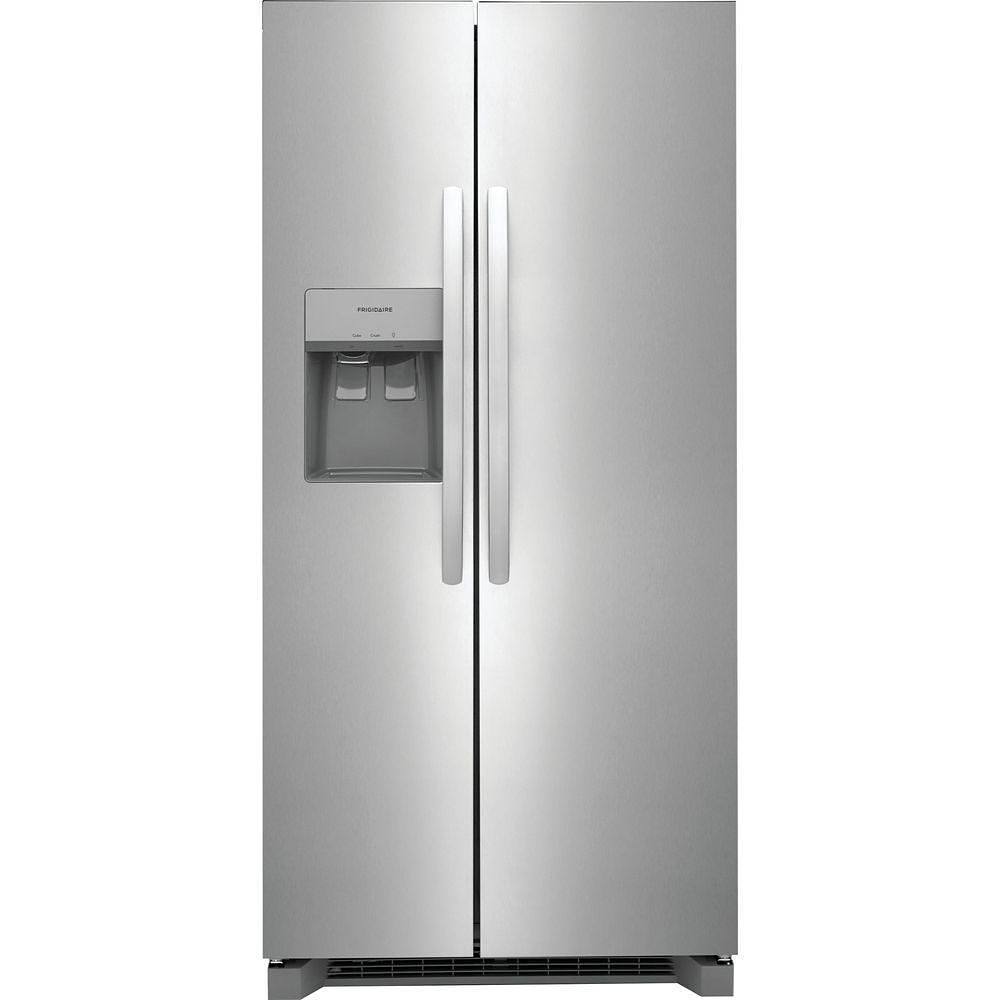 Frigidaire ENERGY STAR 22.6 cu. ft. Side By Side Refrigerator, Stainless Steel