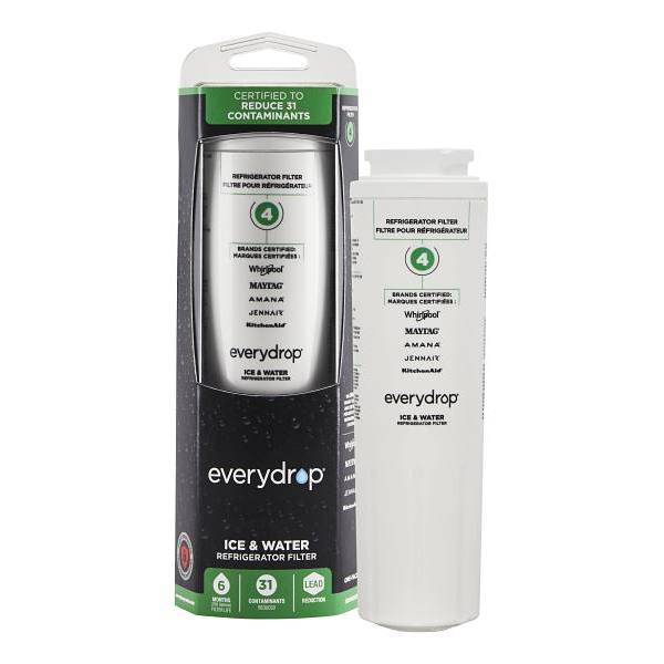 Whirlpool Replacement Everydrop Water Filter 4 For Refrigerator, Part# Edr4rxd1