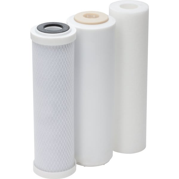 Watts® Three-Piece Semi-Annual Water Filter Pack, 10" Carbon Block Filter