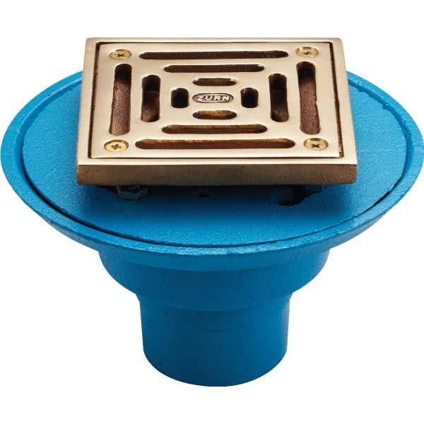 Zurn FD2220AB4 4" ABS, MediumDuty, Cast Iron, Floor Drain HD Supply