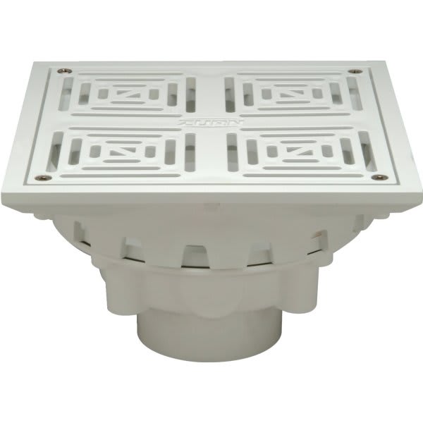 Zurn Fd2283-Pv4 - 4" Pvc Decorative Floor Drain