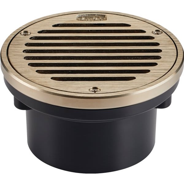 Zurn Fd2220-Ab3-Nt - 3" Abs, Medium-Duty, Nickel Bronze, Floor Drain
