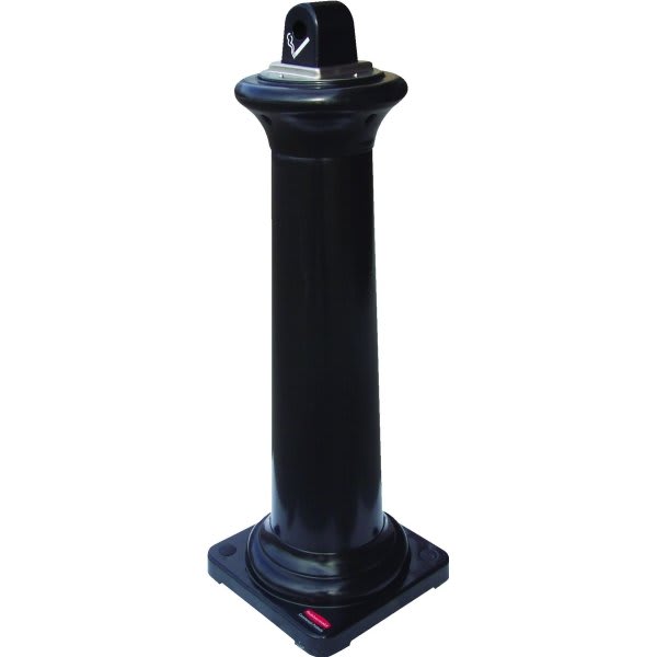 Rubbermaid® Commercial Groundskeeper Tuscan Cigarette Receptacle (Black)