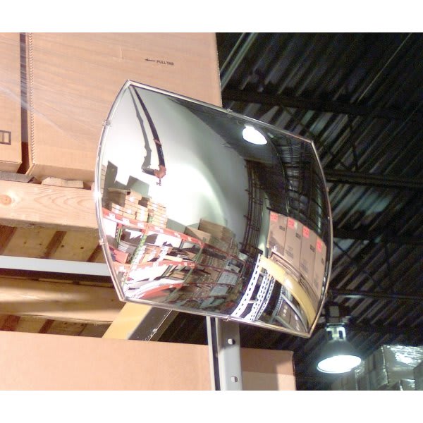 See All Industries 30 X 20 In Indoor Acrylic Convex Mirror