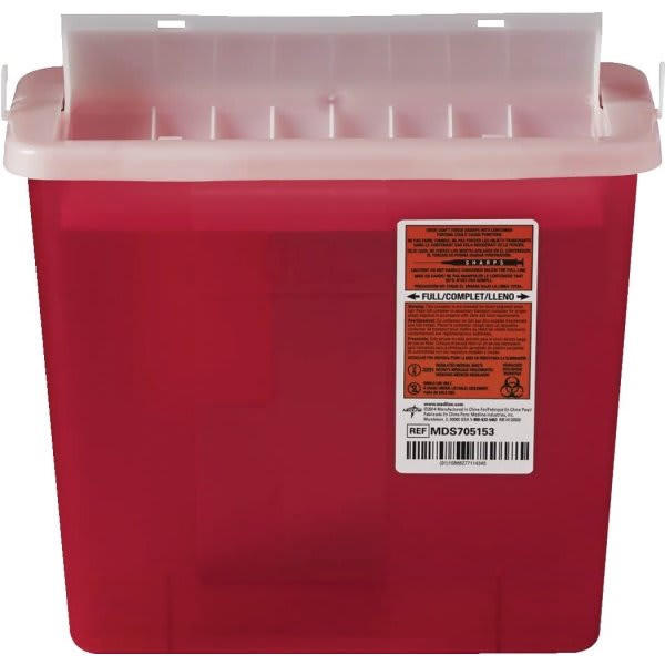 Medline Industries Sharps Container 5 Quart