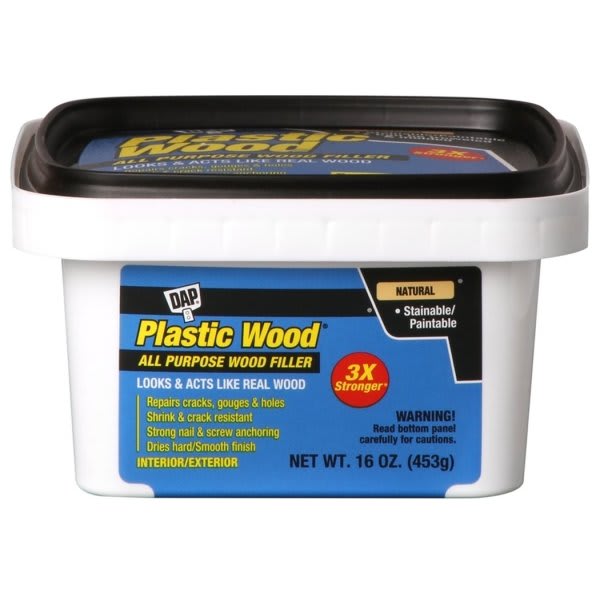 DAP Plastic Wood-X Stainable Wood Filler W/ DryDex Dry Time Indicator