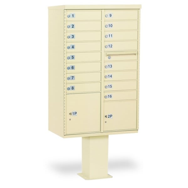 Vertical Mailbox With Master Commercial Lock - 5 Doors - Aluminum - Su – Super Arbor