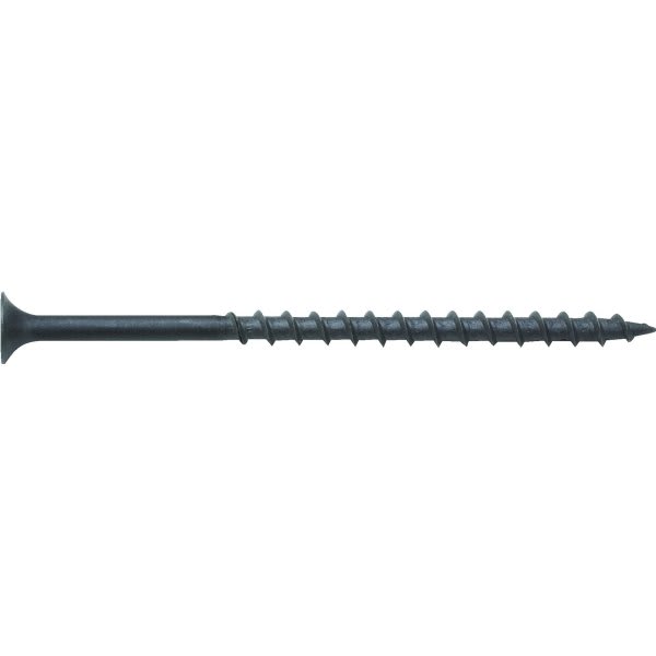 Wellsco #8 X 3" Black Coarse Drywall Screw - 5 Pound Box