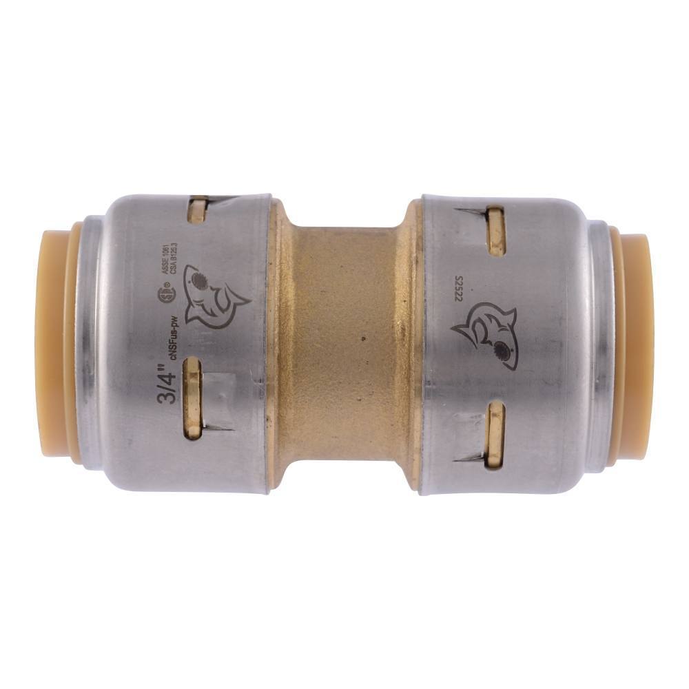Sharkbite® Push-Fit Straight Coupling - 3/4" X 3/4"