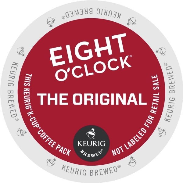 Eight O'Clock Coffee The Original Regular K-Cup Coffee 96/Cs