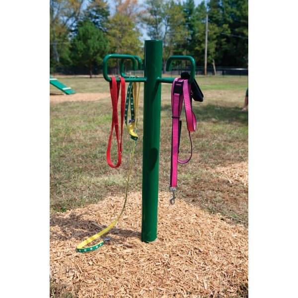 Barkpark® Dog Park Leash Post (Green)