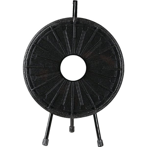 Game Wheel, Small, Fully Assembled, 20-1/2" D, 12 Prize Slots And Plastic Panels