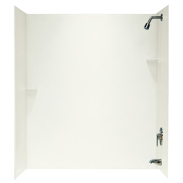 Swanstone 30d X 60w X 60h Tub Wall Kit - Bisque