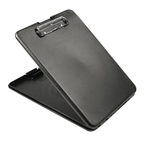 Office Depot® Charcoal Portable Clipboard Storage Case 81/2 X 11inch