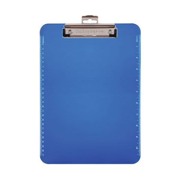 Office Depot® Charcoal Portable Clipboard Storage Case 81/2 x 11Inch