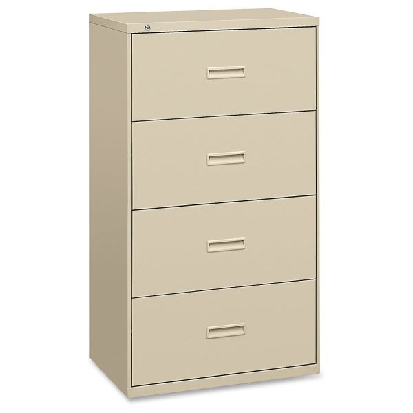 FireKing® Turtle 4Drawer Parchment Insulated Fireproof Vertical Filing HD Supply