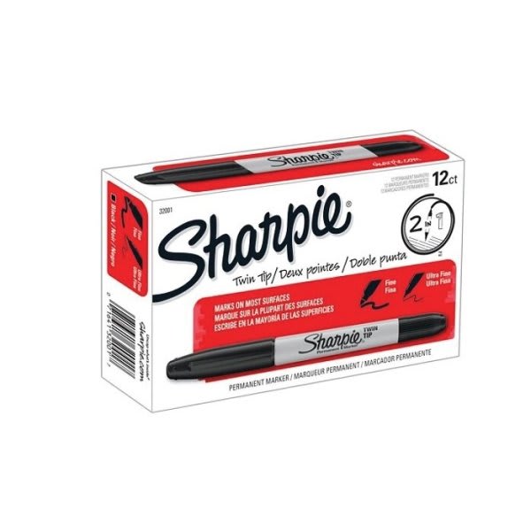 Sharpie® Permanent FinePoint Markers, Black, Package Of 36 HD Supply