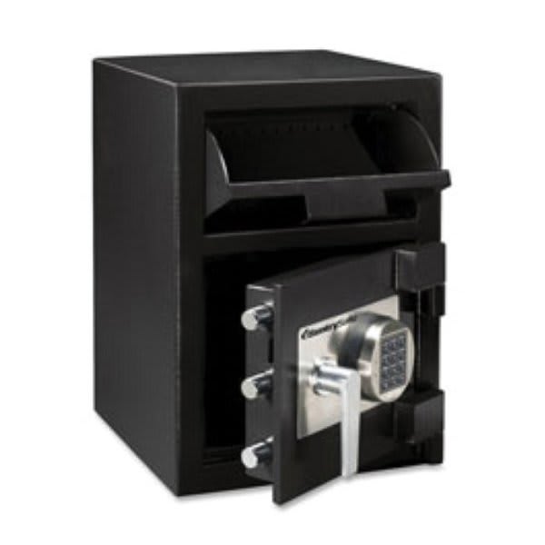Sentrysafe® Black Depository Safe