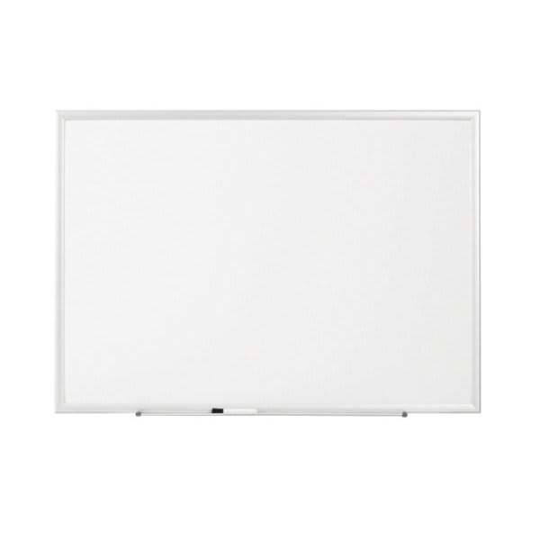 Foray® White Aluminum Frame DryErase Board 36 x 48Inch HD Supply