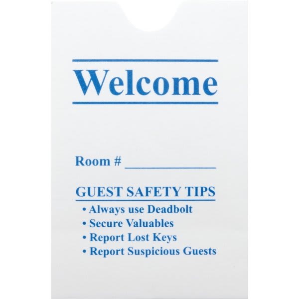 Thumb Notch Keycard Envelope, Case Of 500