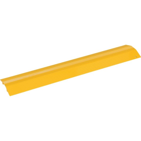 Vestil Extruded Aluminum Hose / Cable Crossover 36 Inch Long Yellow