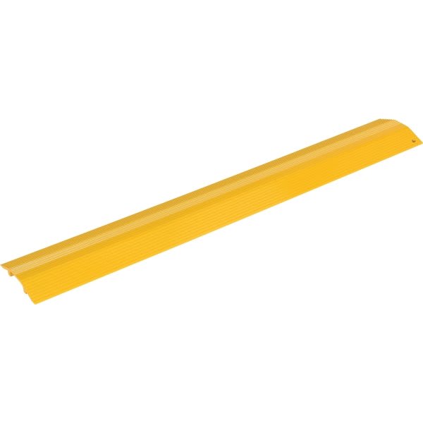 Vestil Extruded Aluminum Hose / Cable Crossover 48 Inch Long Yellow