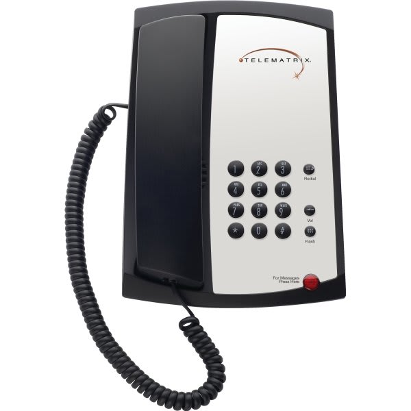 Bittel 77 Slim Single Line Telephone With 3 Guest Service Keys HD Supply