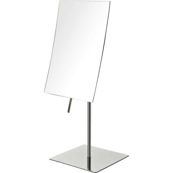 Jerdon 5x8 Table Top Mirror Stainless Steel Case Of 4