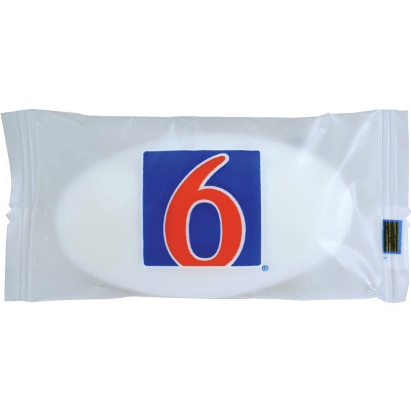 Motel 6 Flo-Wrap Soap Bar 17g, Case Of 600