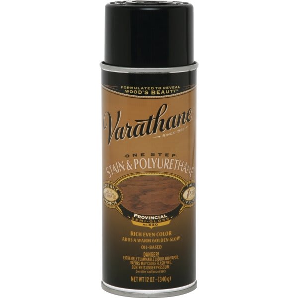 Varathane 11 Oz Stain And Polyurethane Spray - Provincial , Case Of 6