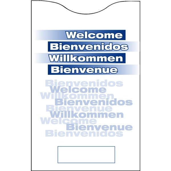 Multilingual Keycard Envelope, Box Of 500