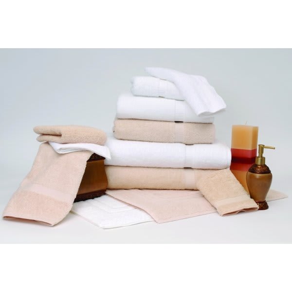 Cotton Bay® Classic™ Bath Towel Cam 24x50 10 5 Lbs/dozen White, Case Of ...