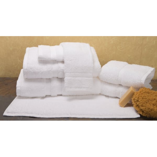 Welington Bath Towel Dobby 27x54" 15 Lbs/Dozen White Case Of 48 | HD Supply