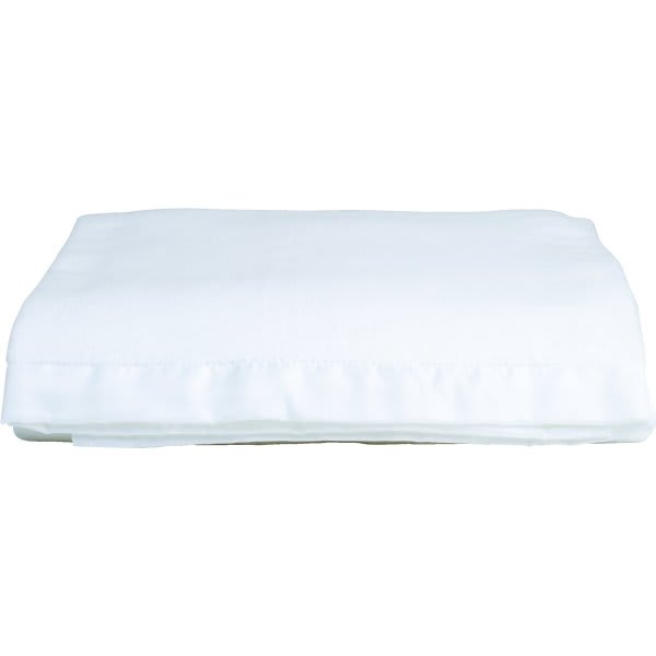 Foundations Fitted Crib Sheets White Case Of 6 HD Supply