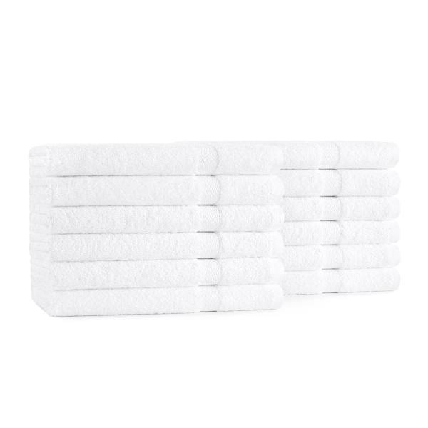 Cotton Bay® Select™ Hand Towel Dobby 16x30 4 5 Lbs/Dozen White, Case Of 120