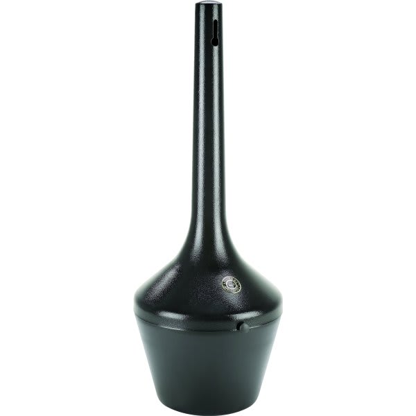 Commercial Zone Products Classico Cigarette Receptacle (Black)