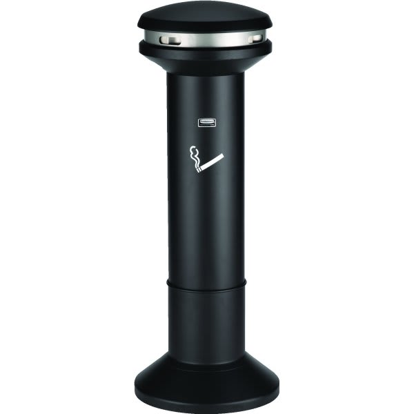 Rubbermaid® Commercial Infinity Ultra-High Capacity Smoking Receptacle (Black)