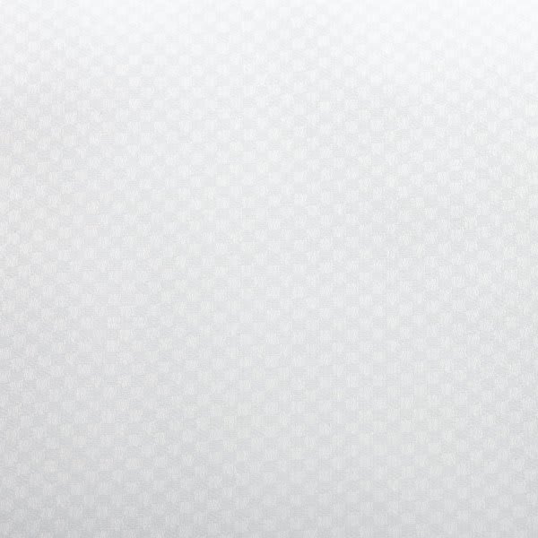 Beyond Decorative Top Sheet, King, 112 X 114", White Micro Square, Case Of 12