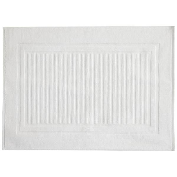 Choice Hotels Enduraweave Bath Mat, 20x30, 10 Lbs/Dozen, White, Case Of 48