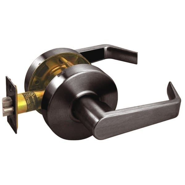 Arrow™ Rl Series Cylindrical Lever Lockset, 2.375/2.75" Backset, 1.375 To 1.75" Thk Door, Grade 2