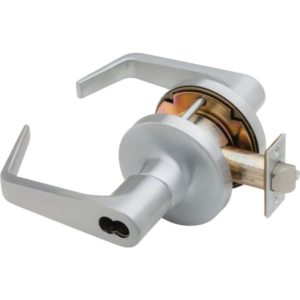 FALCON® T Series Cylindrical Lockset, 2.75" Backset, 1.75 to 2.25" THK