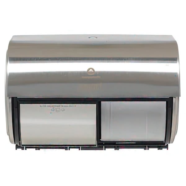 Compact® Coreless Side-By-Side 2-Roll Toilet Paper Dispenser (Stainless Steel)