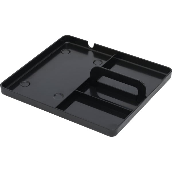 Hamilton Beach Coffee Service Tray, Black Plastic, Package Of 6