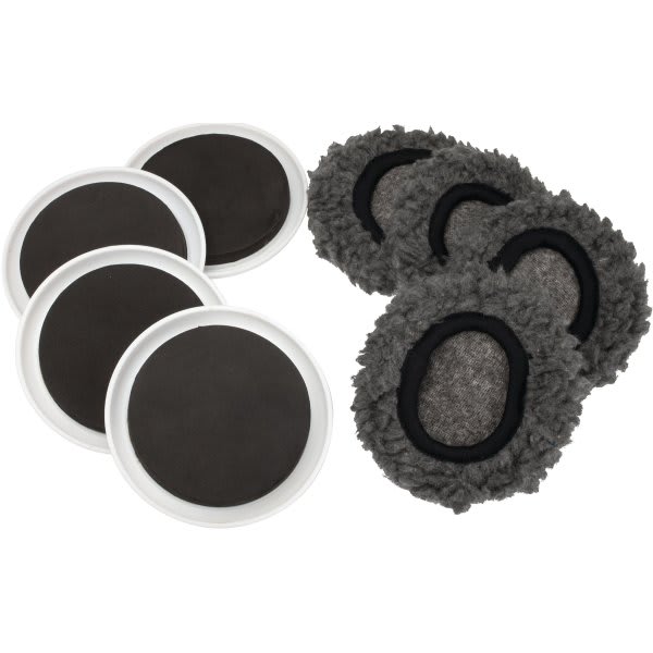 Wellsco 5" Furniture Floor Glides Pack Of 8