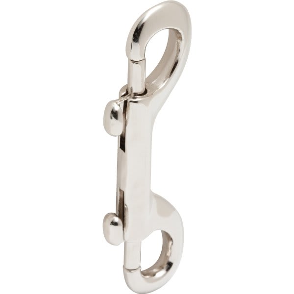 Lucky Line 3 NickelPlated Zinc Slide Bolt Snap With Swivel Eye, (2